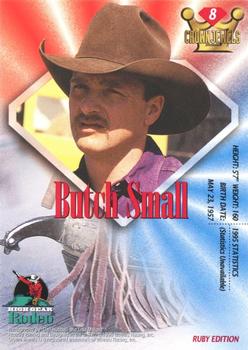 1996 High Gear Rodeo Crown Jewels #8 Butch Small Back